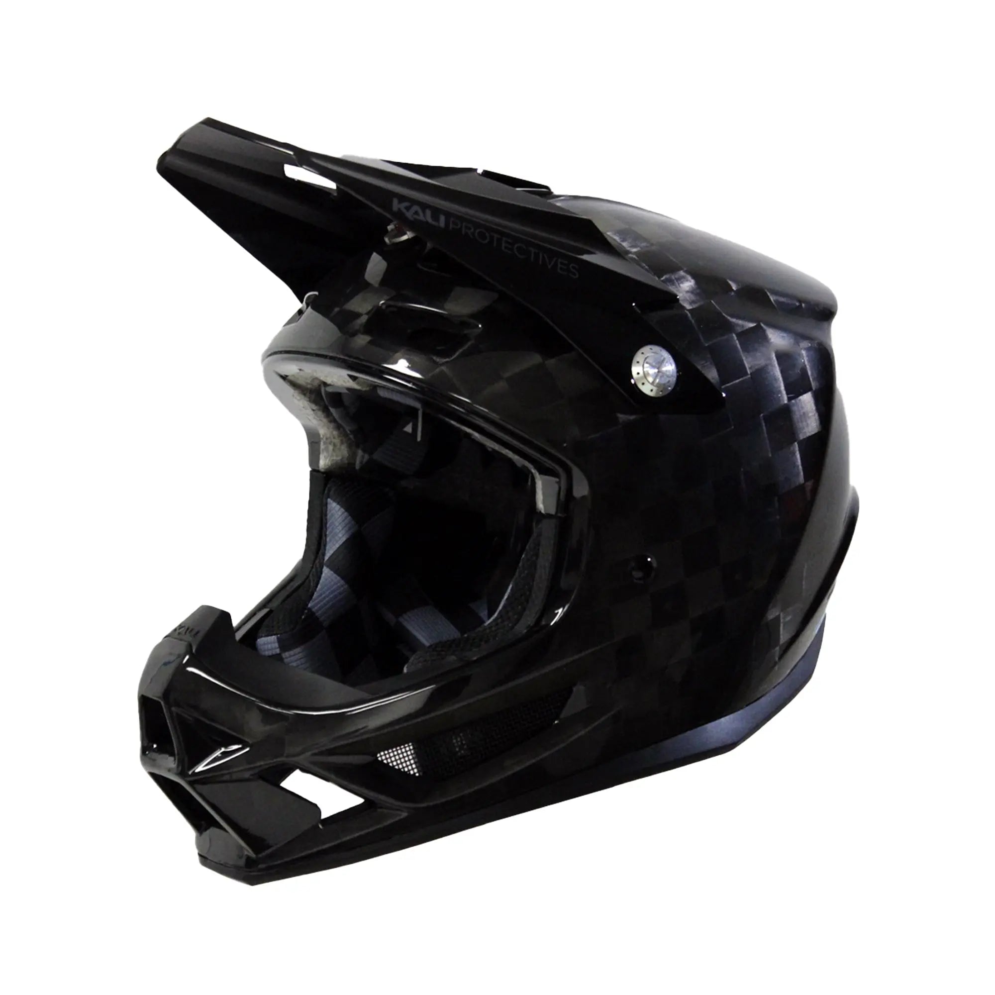 Kali Trinity Helmet Gloss Carbon - FREE UK Shipping, FREE 365 Day Returns | Moto Central