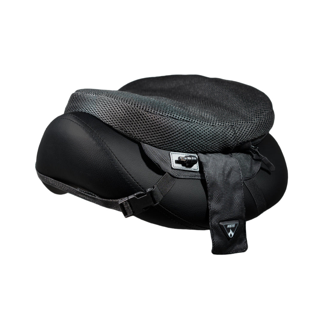 Keis Adventure Heated Motorcycle Seat Cushion FREE UK Delivery, FREE 365 Day Returns | Moto Central