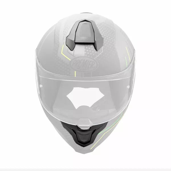 Premier Hyper Helmet Vent Kit Matt Grey FREE 365 Day Returns, FREE UK Delivery | Moto Central