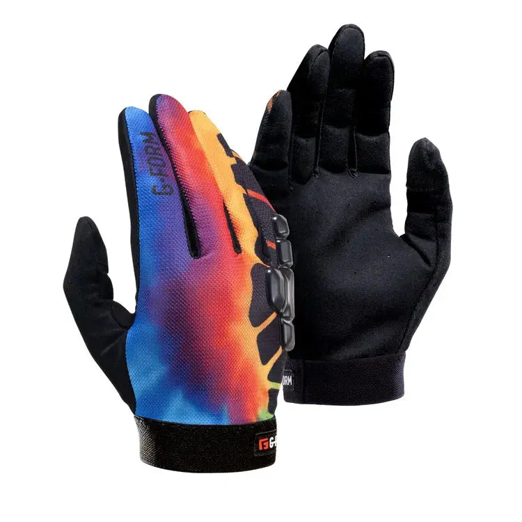 G-Form Sorata Trail Gloves Black / Tie Die - FREE UK Shipping, FREE 365 Day Returns | Moto Central
