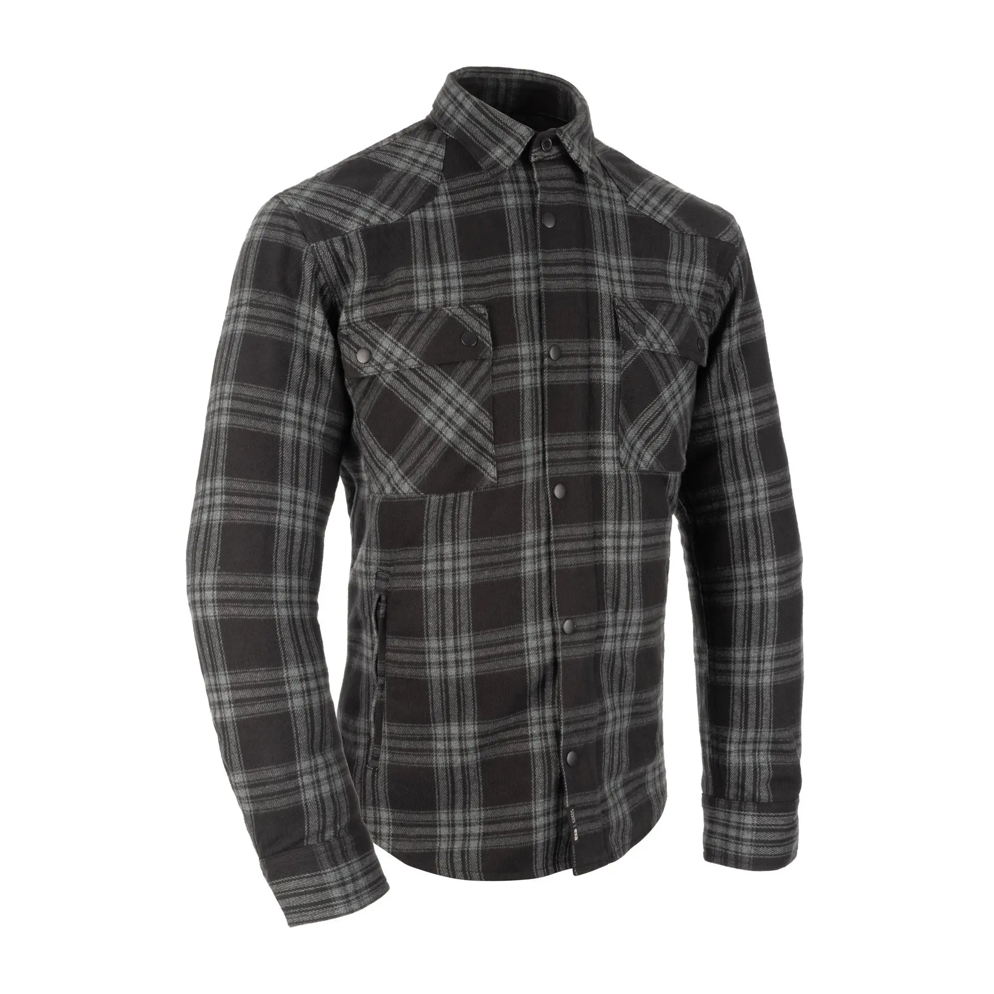 Oxford Kickback 3.0 Shirt Grey FREE UK Delivery, FREE 365 Day Returns | Moto Central