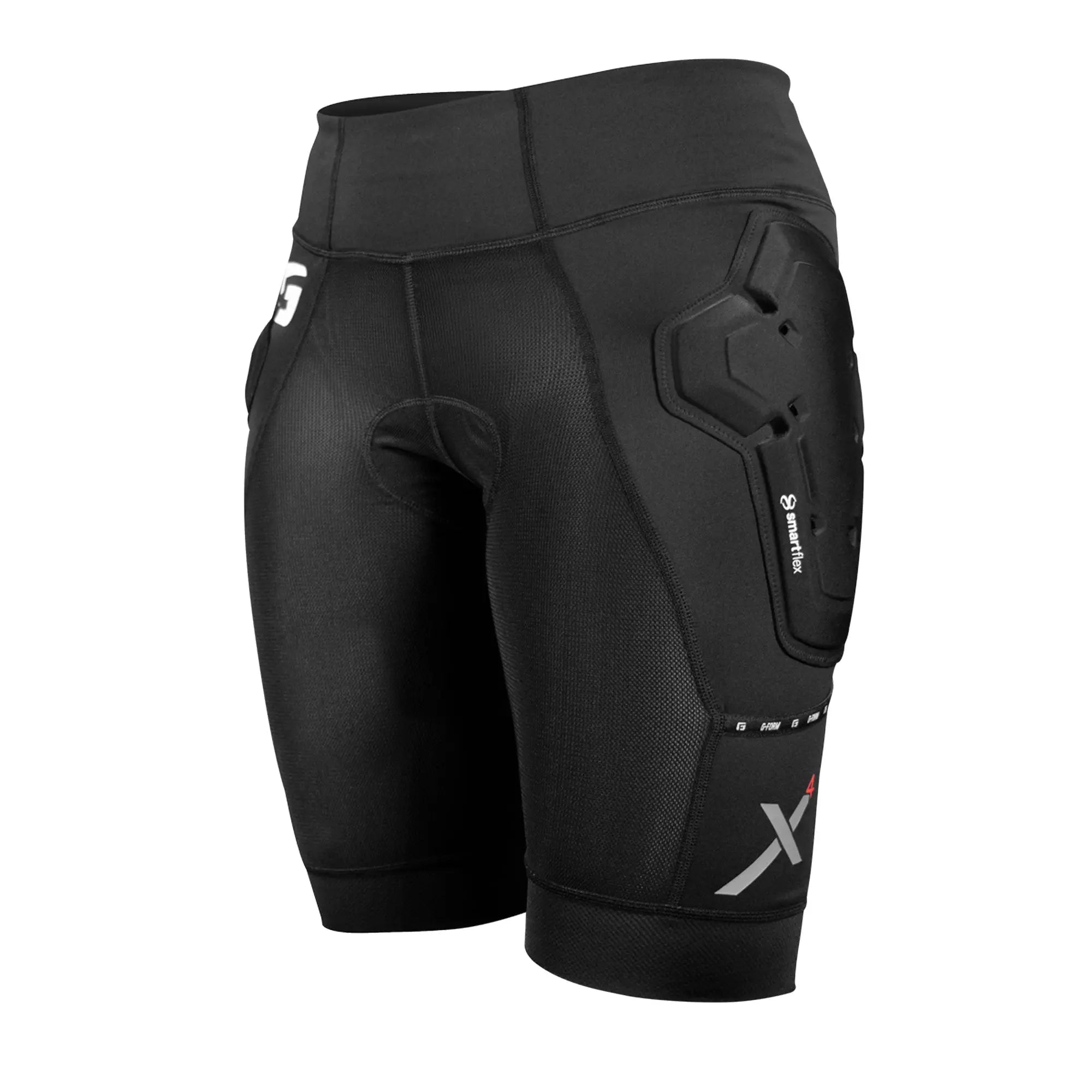 G-Form Pro-X4 Ladies Shorts Black - FREE UK Shipping, FREE 365 Day Returns | Moto Central