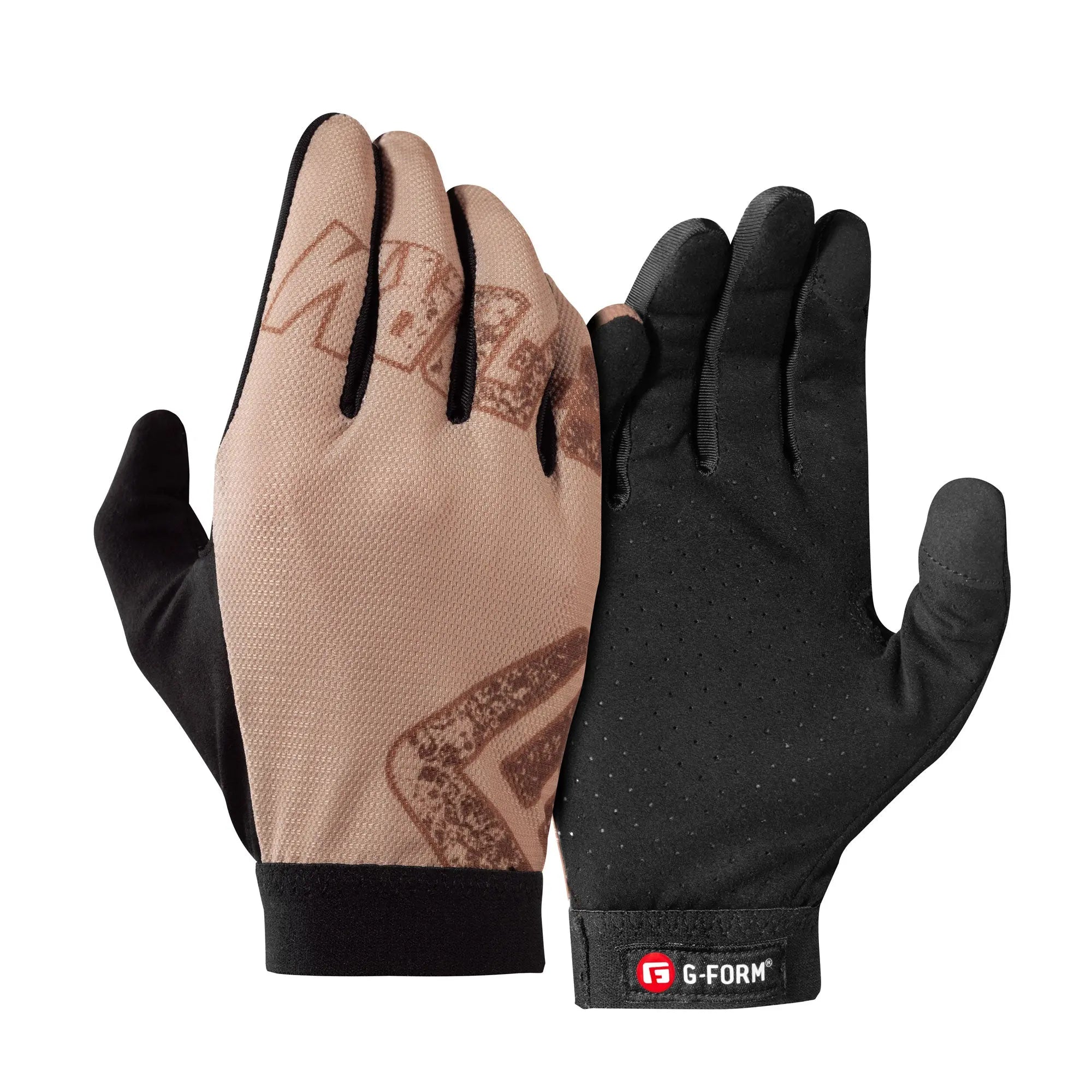 G-Form Tempo Youth Gloves Tan / Brown - FREE UK Shipping, FREE 365 Day Returns | Moto Central