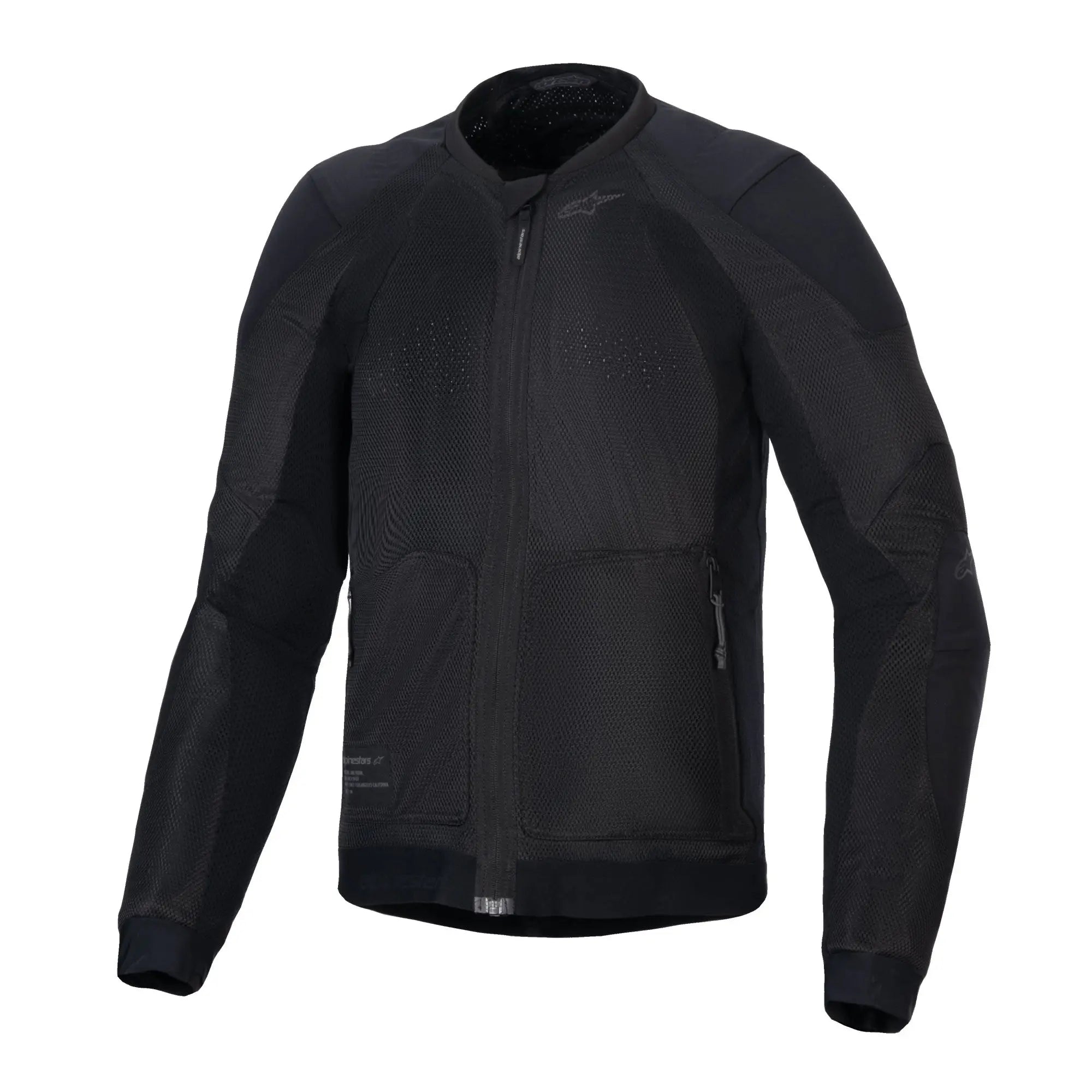Alpinestars Troop-Air Textile Jacket Black / Black FREE UK Delivery, FREE 365 Day Returns | Moto Central