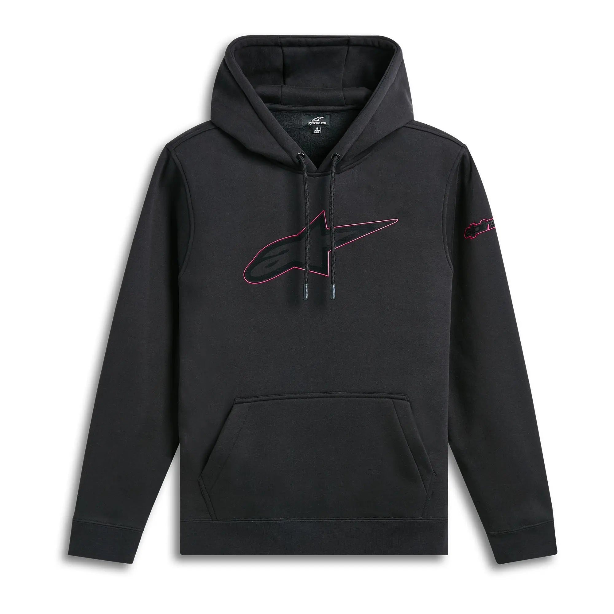 Alpinestars Insignia Hoodie Black FREE UK Delivery, FREE 365 Day Returns | Moto Central