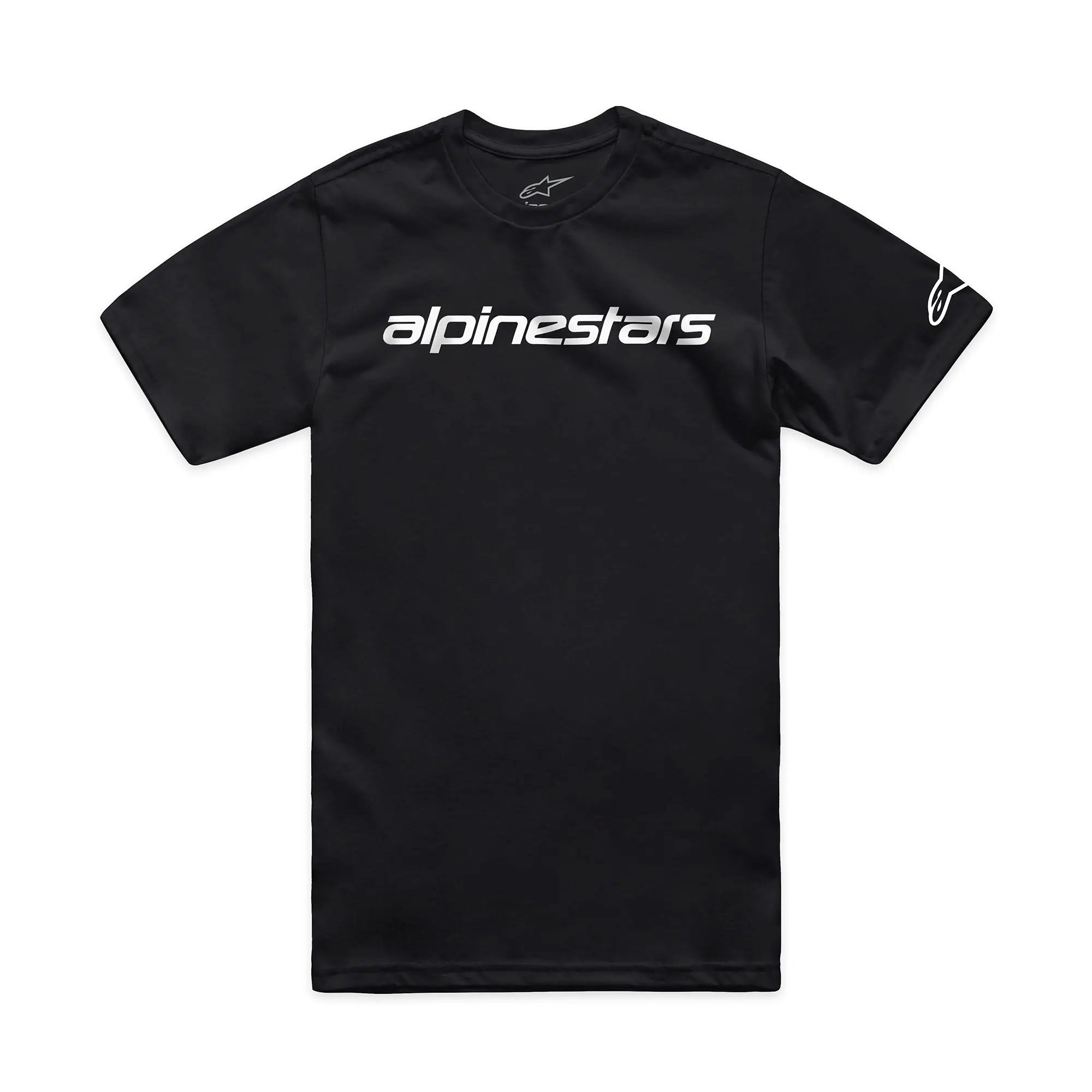 Alpinestars Linear Wordmark 2.0 CSF Tee Black / White FREE UK Delivery, FREE 365 Day Returns | Moto Central