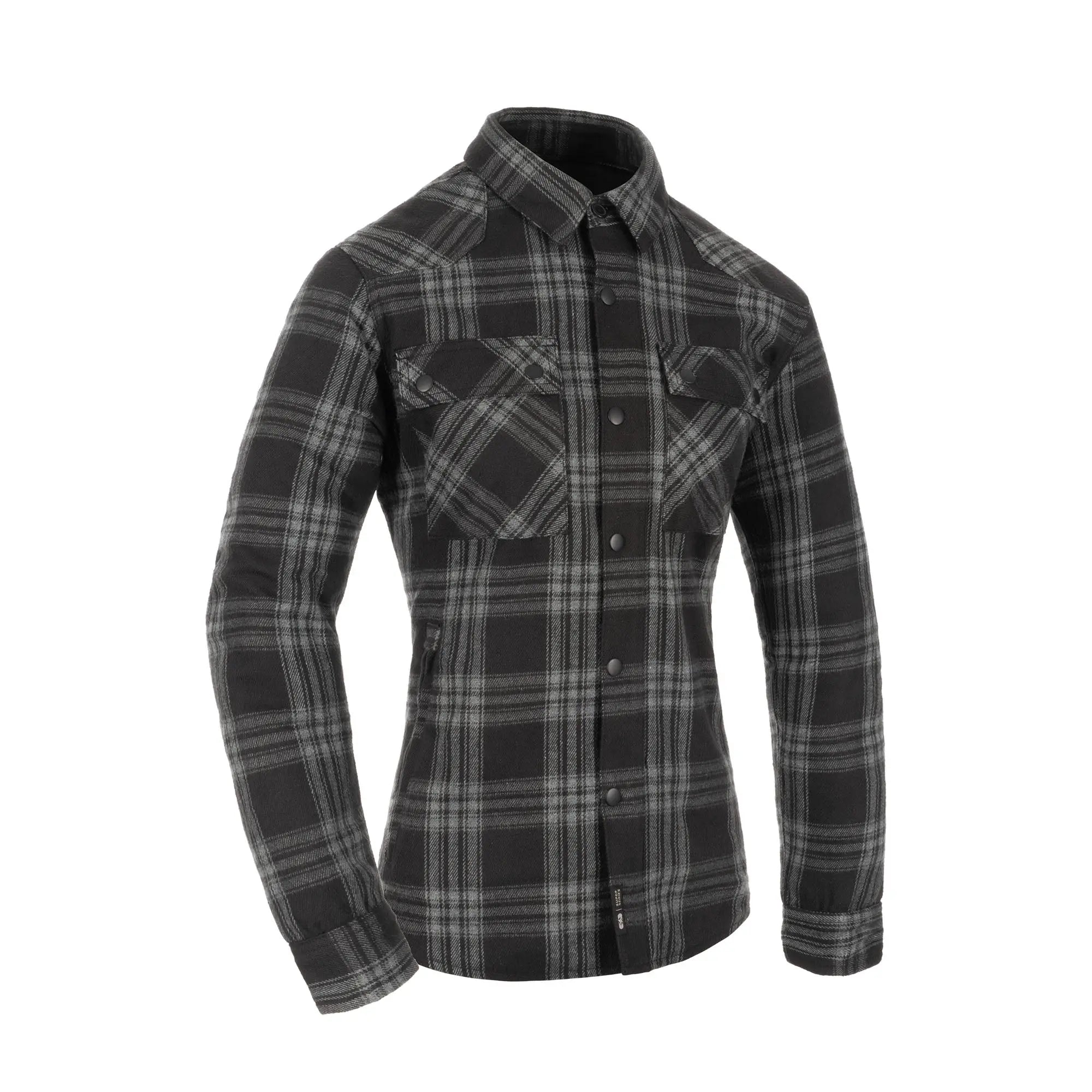 Oxford Kickback 3.0 Ladies Shirt Grey FREE UK Delivery, FREE 365 Day Returns | Moto Central