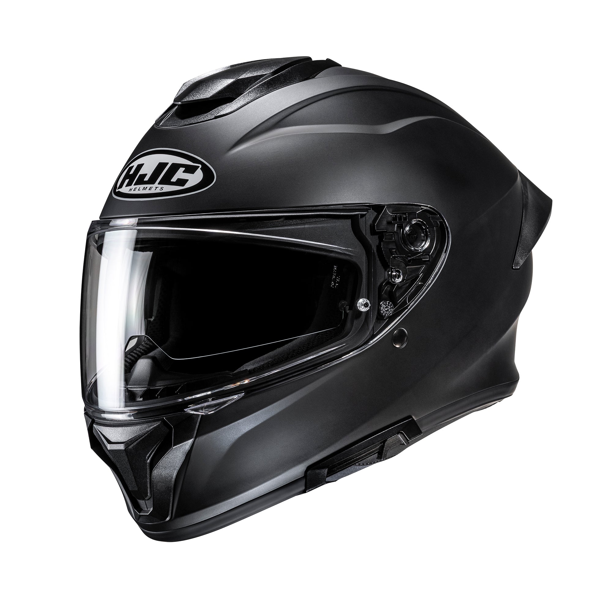 HJC C71 Semi Flat Black FREE UK Delivery, FREE 365 Day Returns | Moto Central