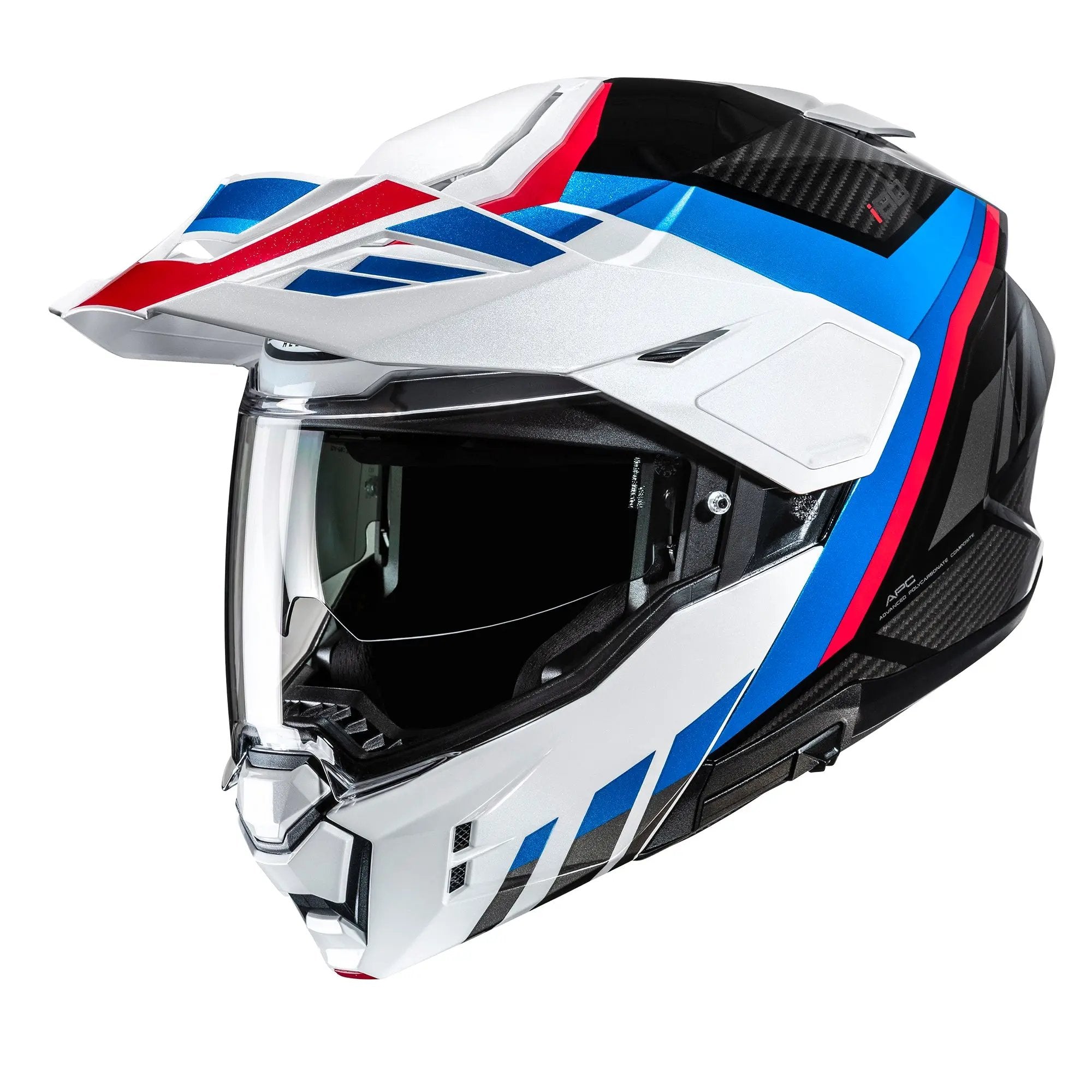 HJC I80 Imes MC21 White / Blue / Red FREE UK Delivery, FREE 365 Day Returns | Moto Central