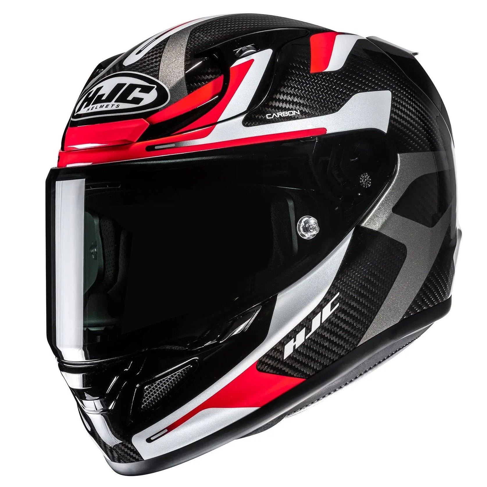 HJC RPHA 12 Carbon Xentra MC1 Red FREE UK Delivery, FREE 365 Day Returns | Moto Central