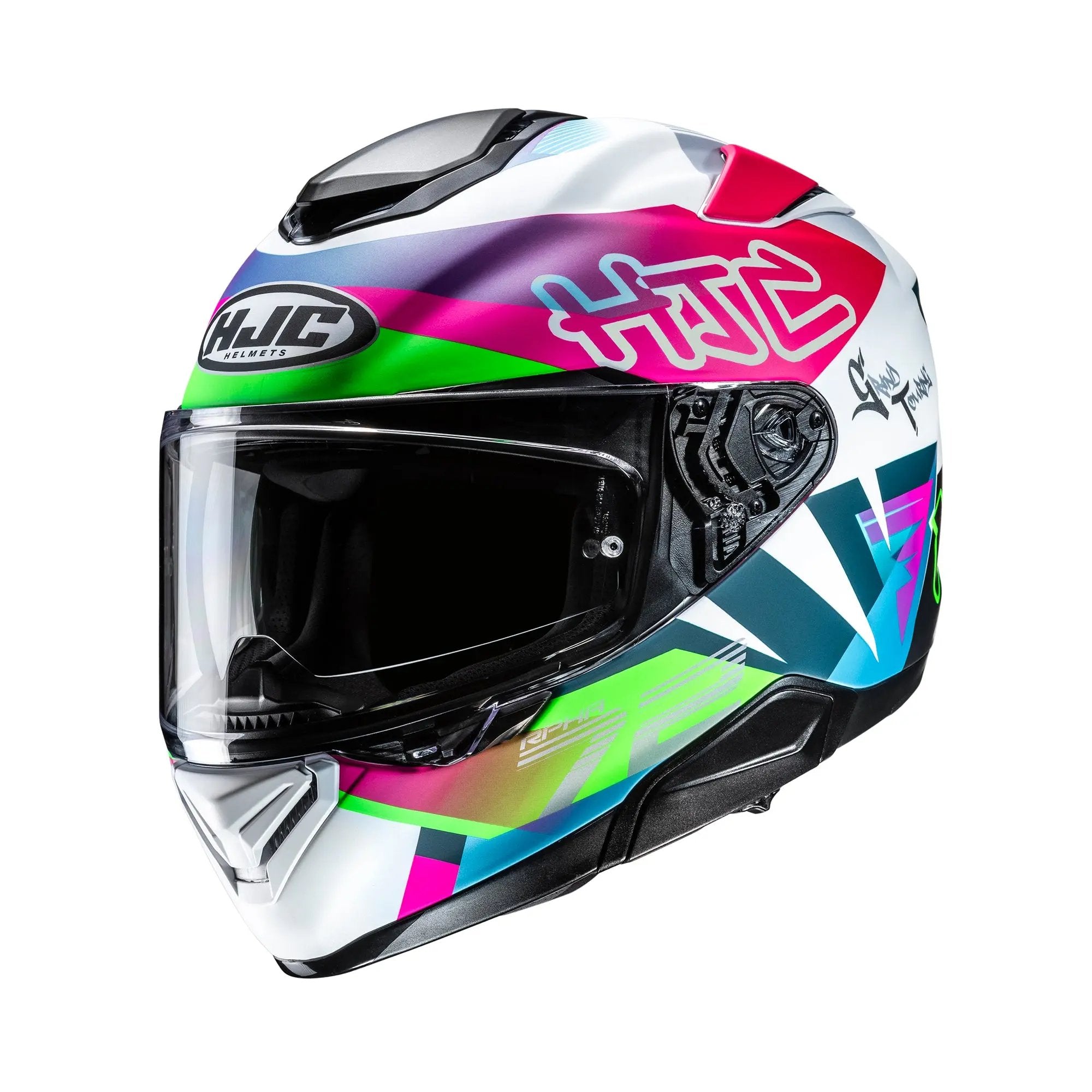 HJC RPHA 72 Goldy MC84SF Pink / Green FREE UK Delivery, FREE 365 Day Returns | Moto Central
