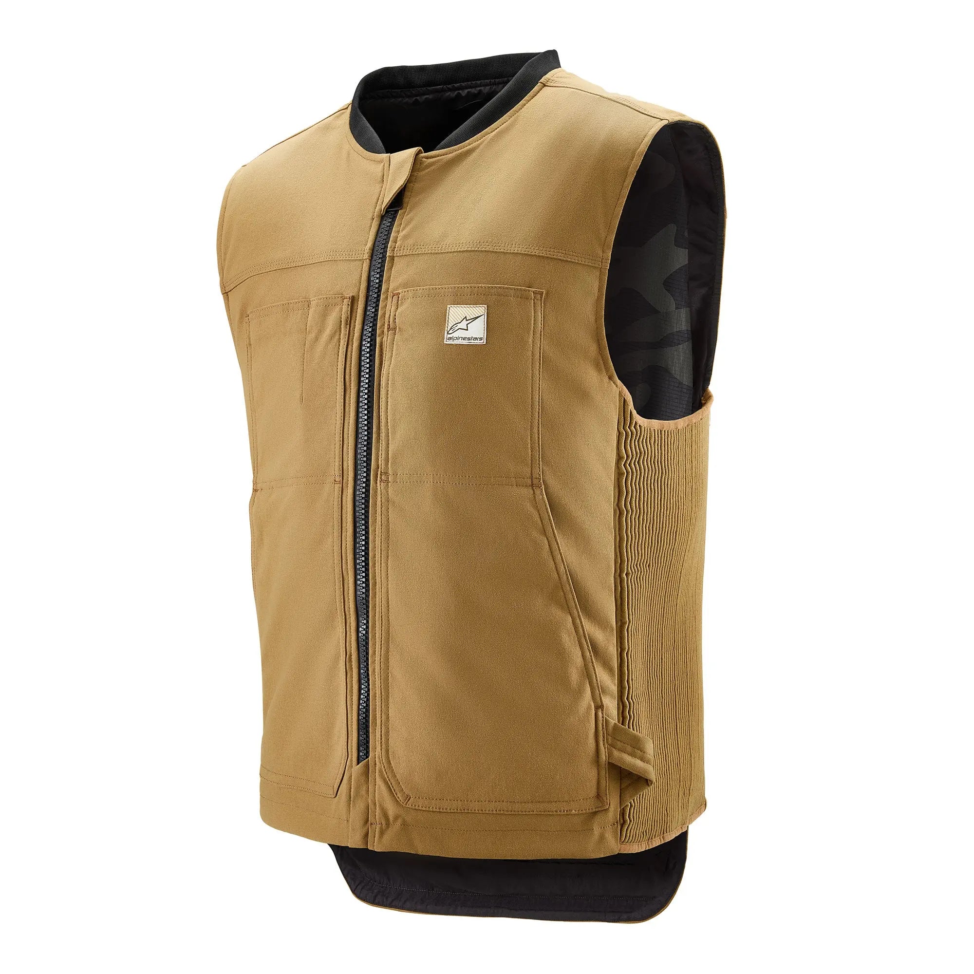 Alpinestars Tech-Air 3 V2 Canvas Airbag System Tan FREE UK Delivery, FREE 365 Day Returns | Moto Central