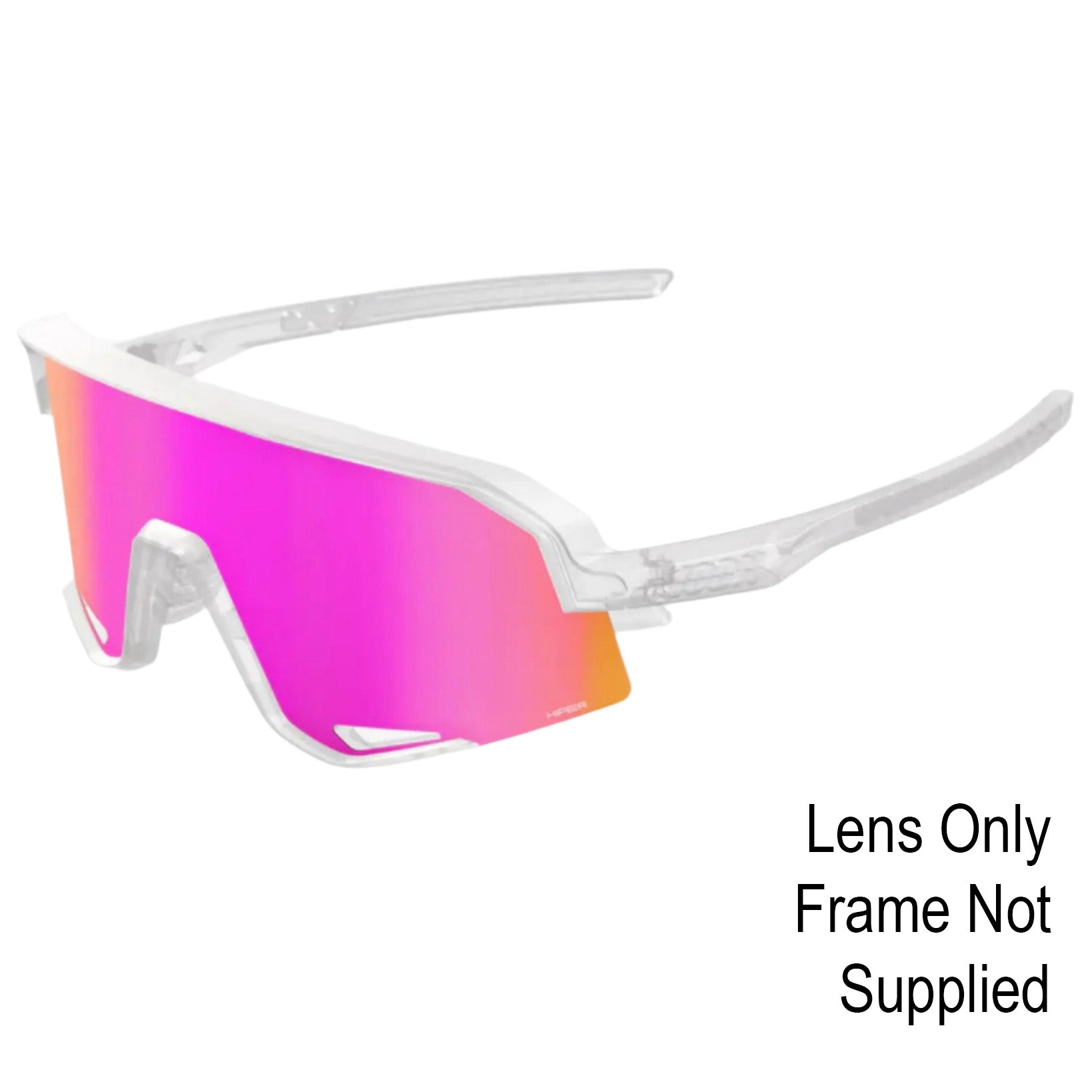100% Slendale Replacement Cycle Lens HiPER Vital Pink Mirror