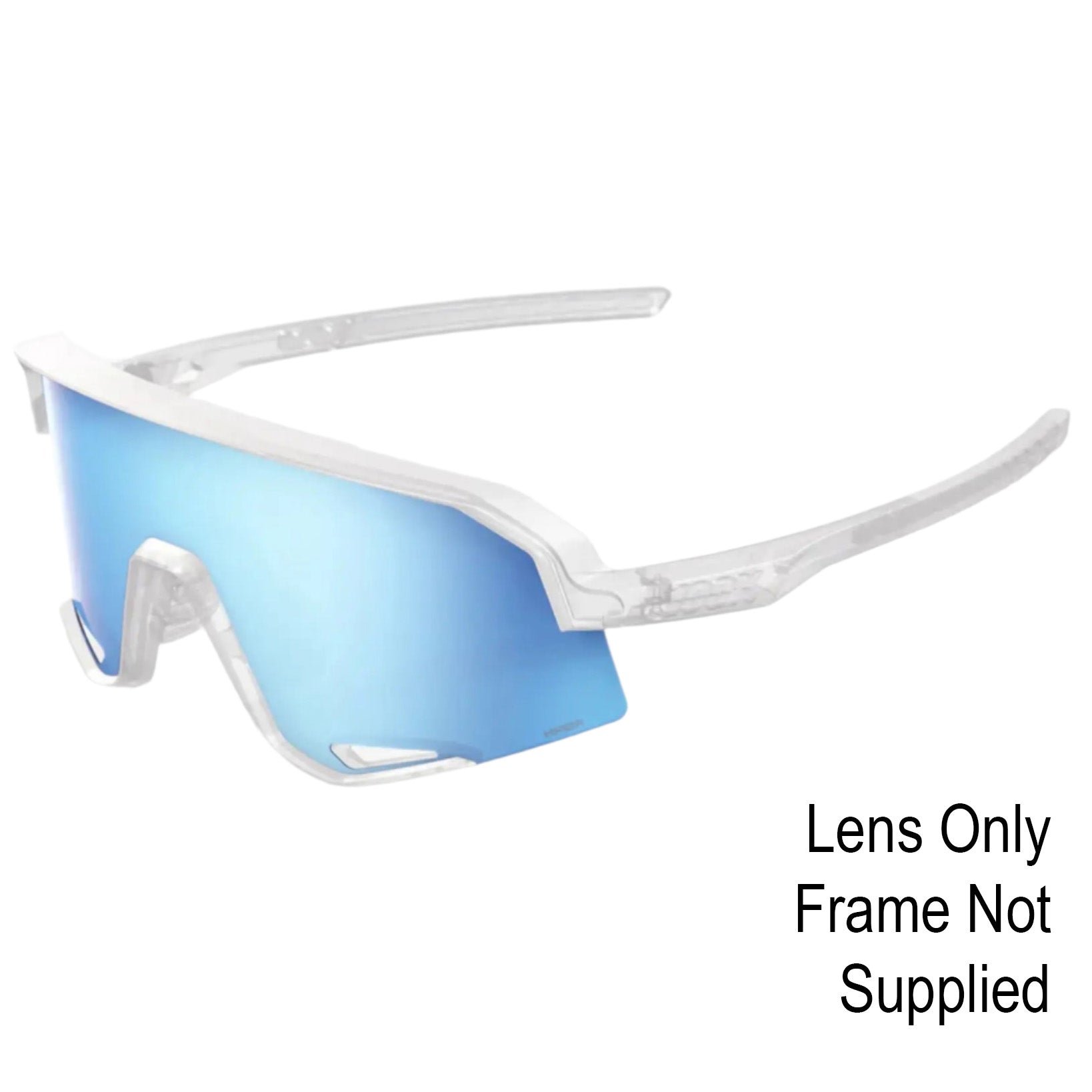 100% Slendale Cycle Goggles Replacement Lens HiPER Blue Multilayer Mirror