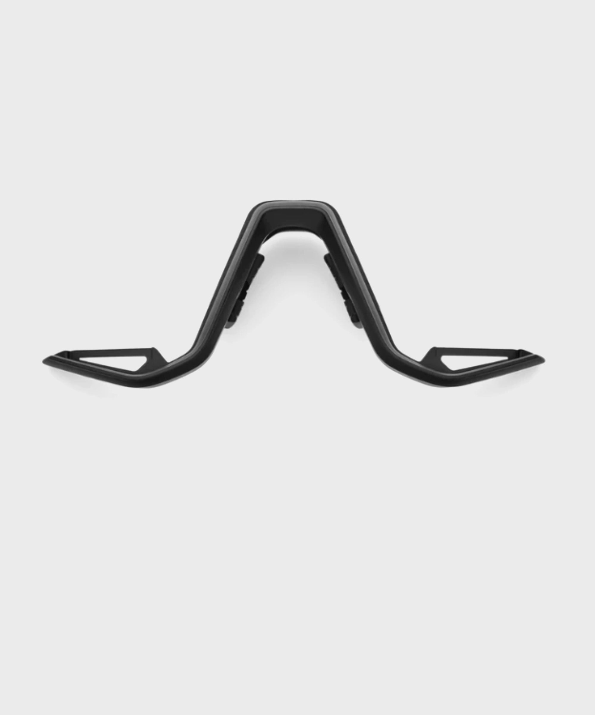 100% Slendale Nose Bridge Matt Black - FREE UK Shipping, FREE 365 Day Returns | Moto Central