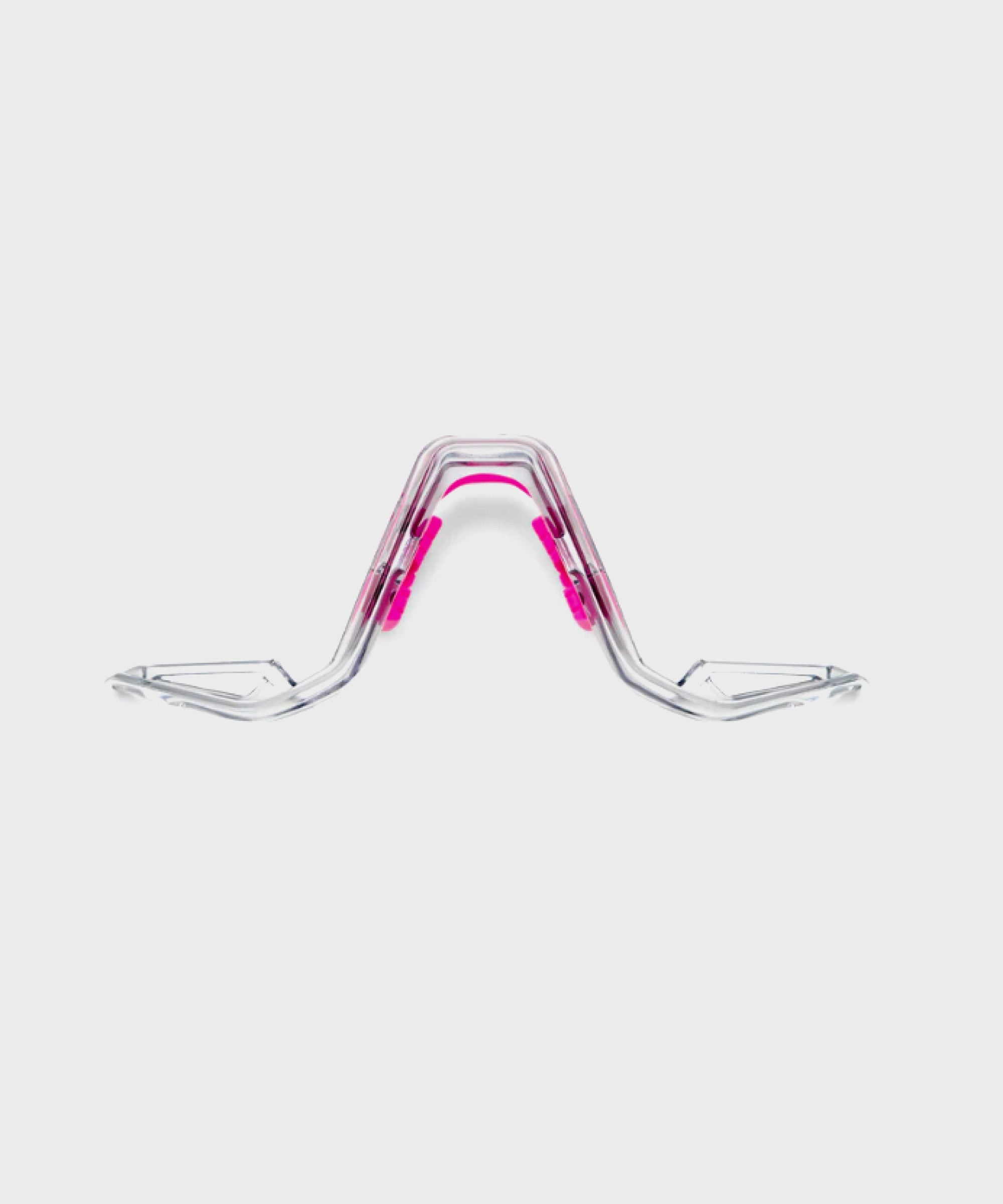 100% Slendale Nose Bridge Polished Translucent Grey - FREE UK Shipping, FREE 365 Day Returns | Moto Central