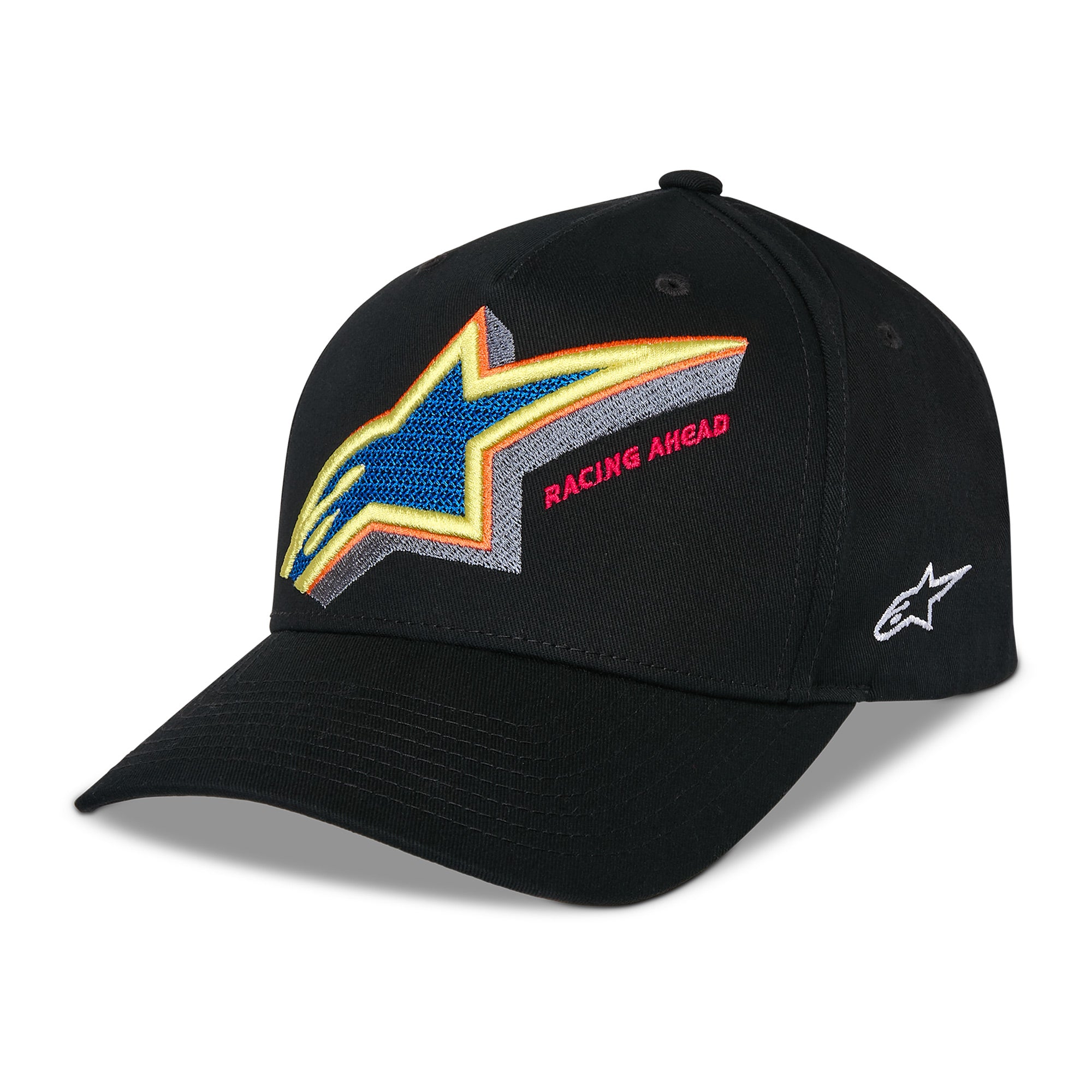 Alpinestars Lucid Snapback Hat Black - FREE UK Delivery, FREE 365 Day Returns | Moto Central