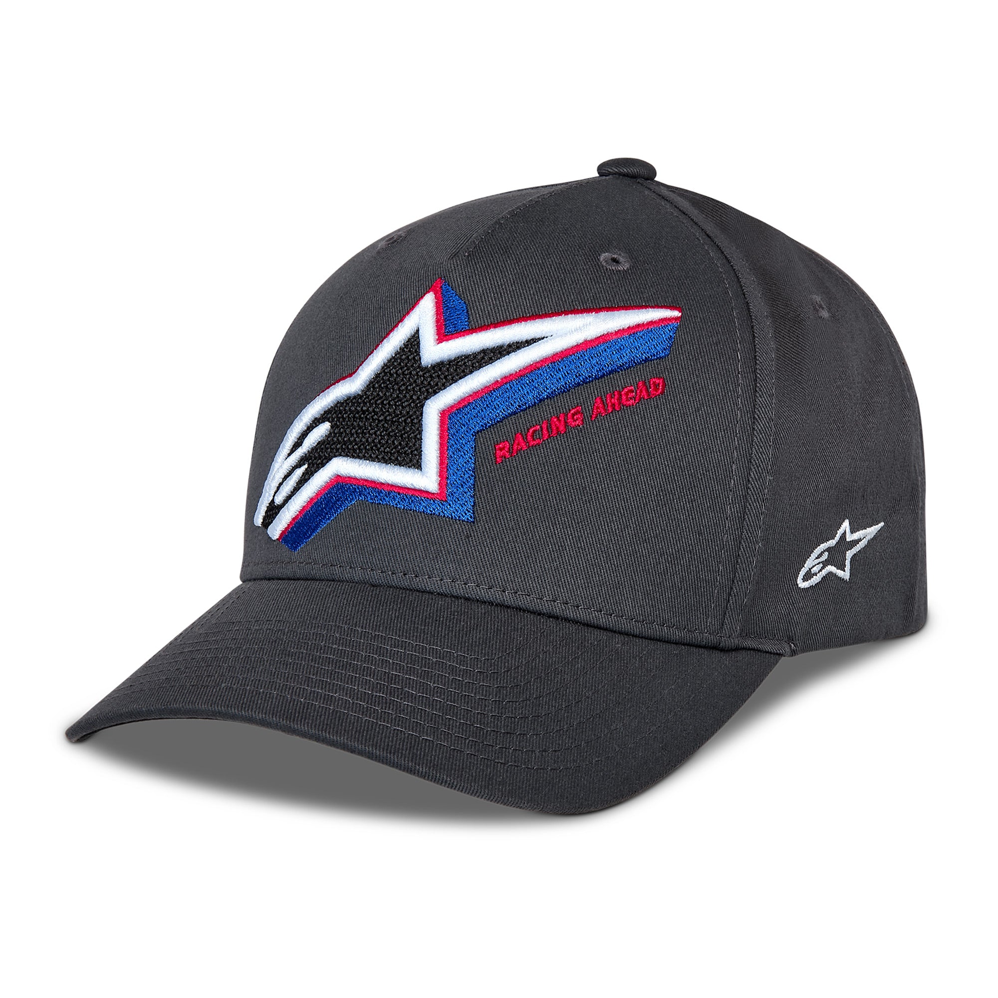 Alpinestars Lucid Snapback Hat Charcoal - FREE UK Delivery, FREE 365 Day Returns | Moto Central