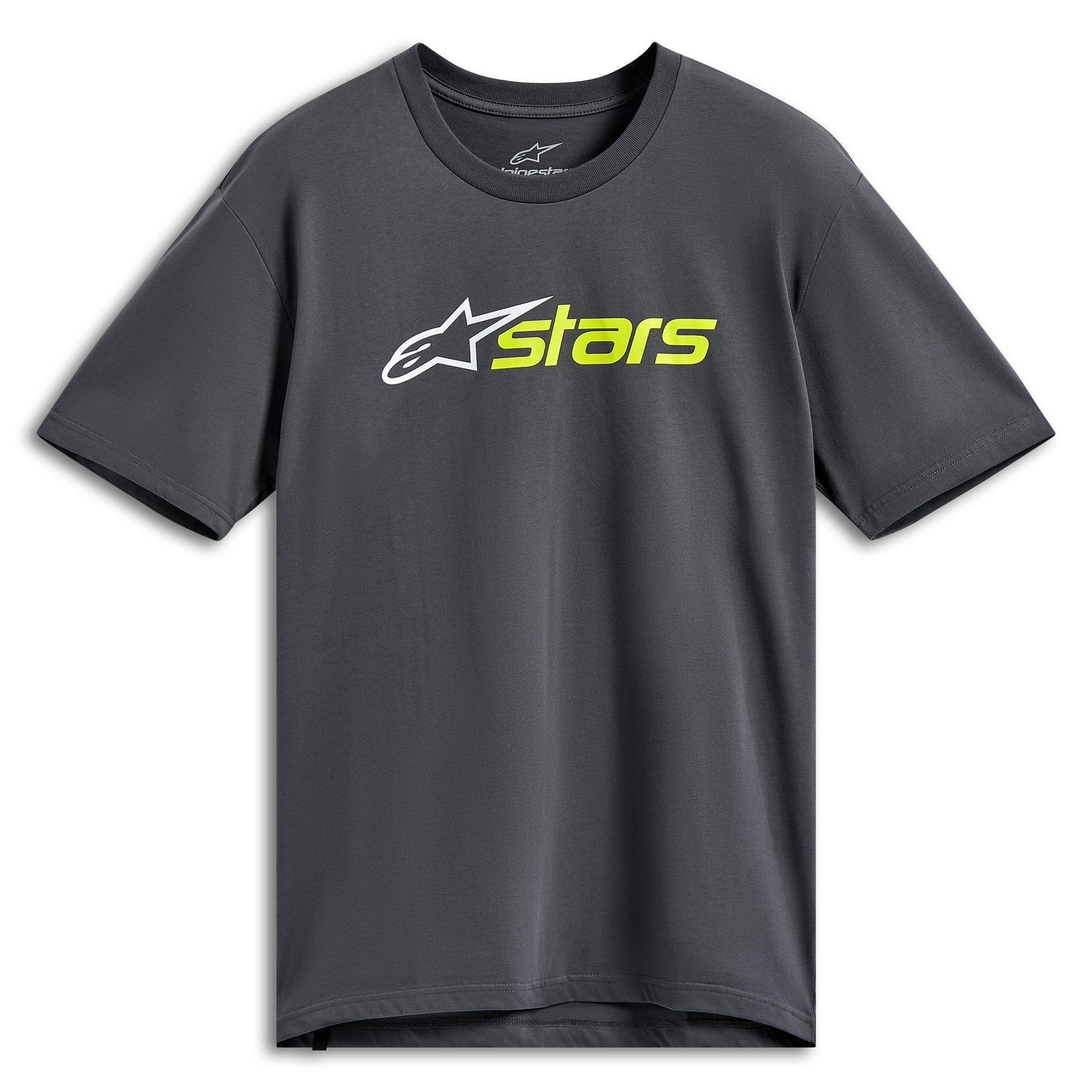 Alpinestars Blaze 2.0 CSF Tee Charcoal / White / Hi-Viz Yellow - FREE UK Delivery, FREE 365 Day Returns | Moto Central