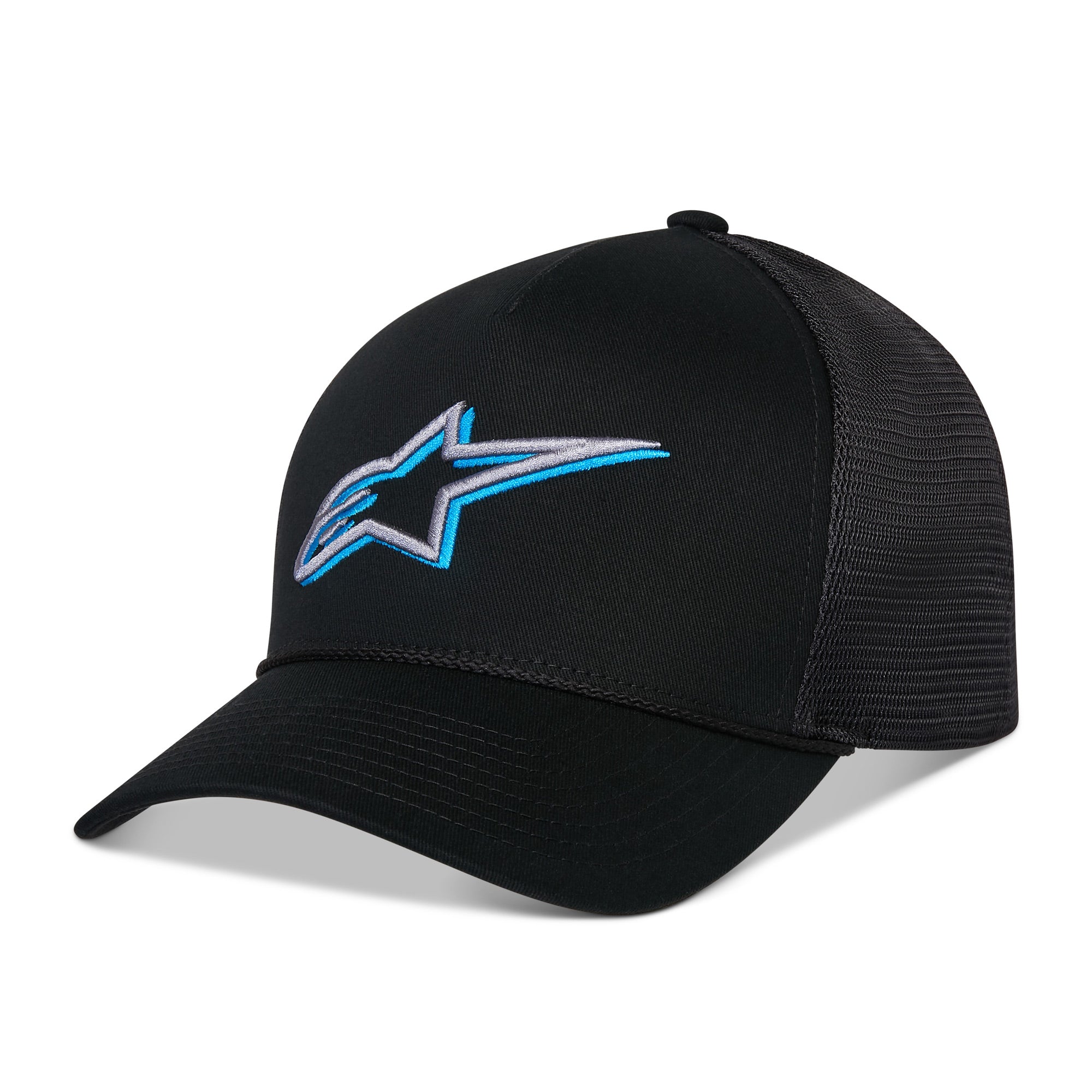 Alpinestars Ageless Shadow Trucker Hat Black / Black - FREE UK Delivery, FREE 365 Day Returns | Moto Central