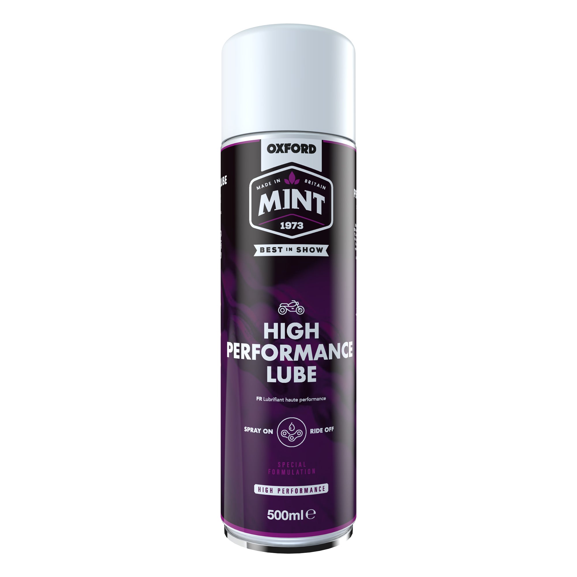 Oxford Mint High Performance Motorcycle Lube - FREE UK Delivery, FREE 365 Day Returns | Moto Central