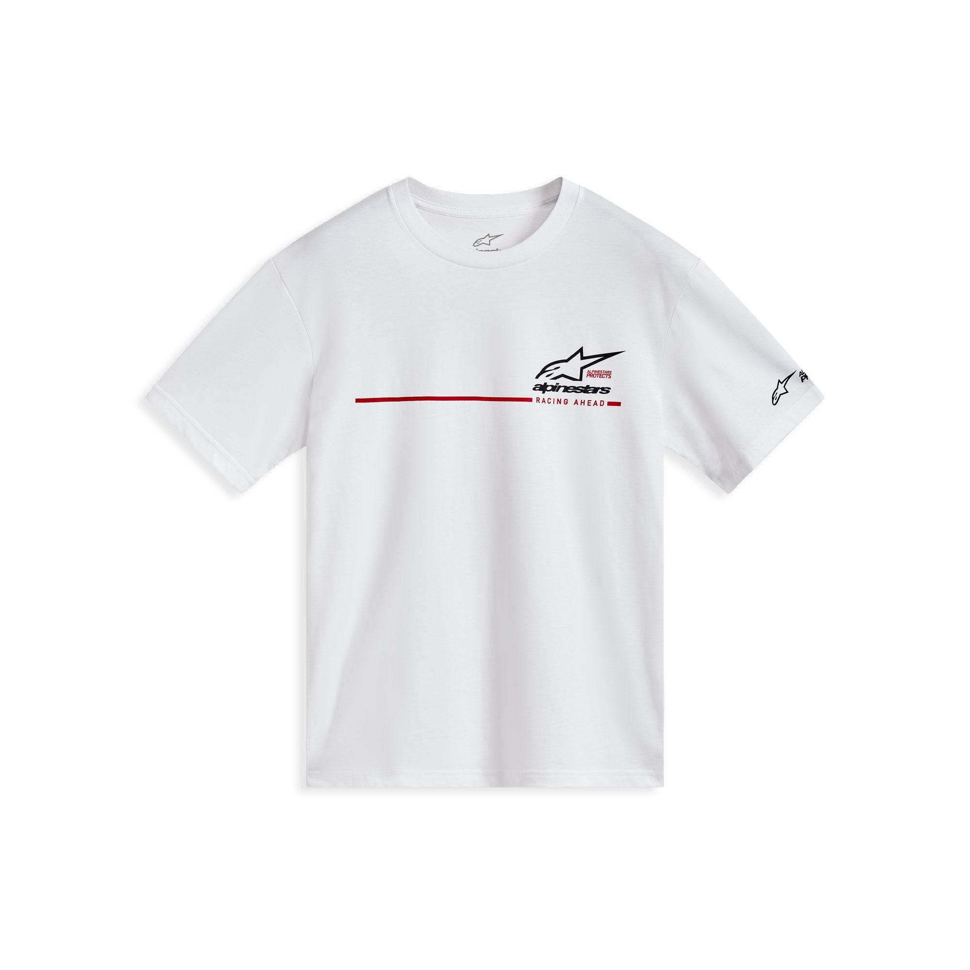 Alpinestars P1 Short Sleeves CSF Tee White FREE UK Delivery, FREE 365 Day Returns | Moto Central