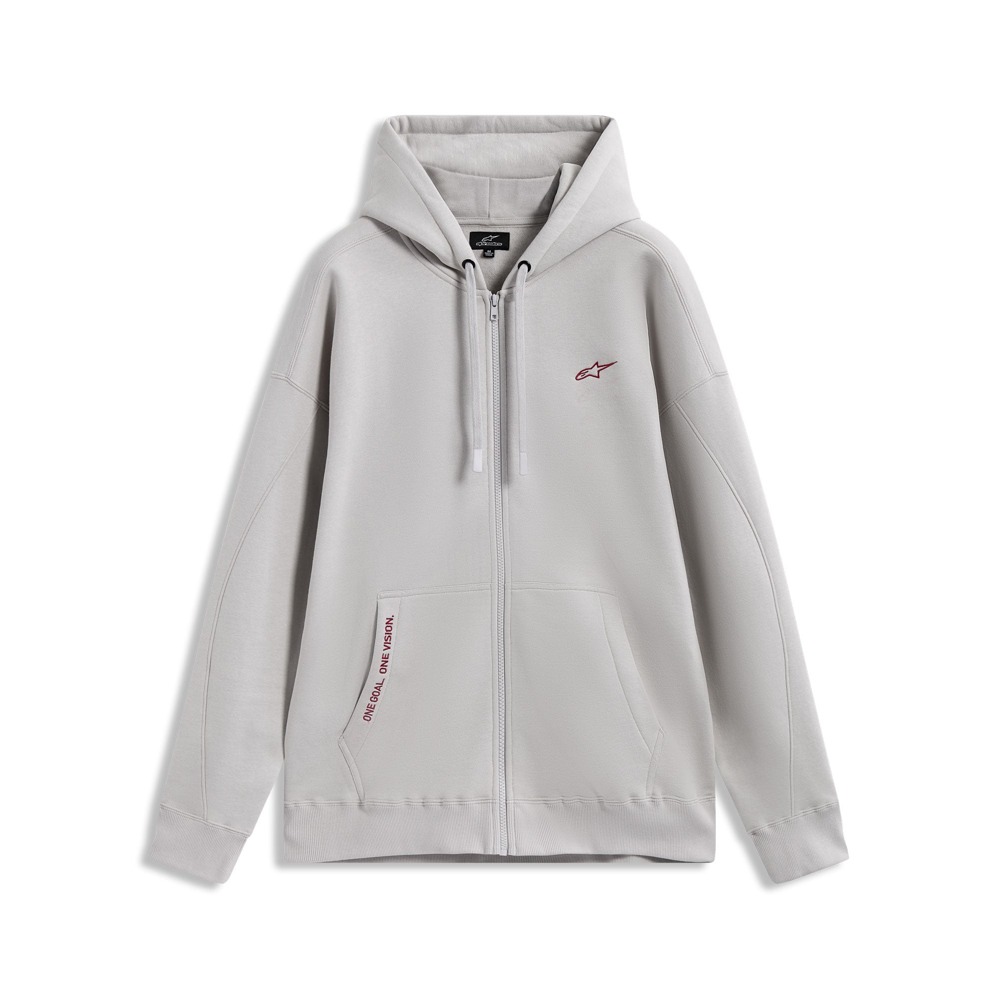 Alpinestars Pioneer Oversized Hoodie Cement FREE UK Delivery, FREE 365 Day Returns | Moto Central