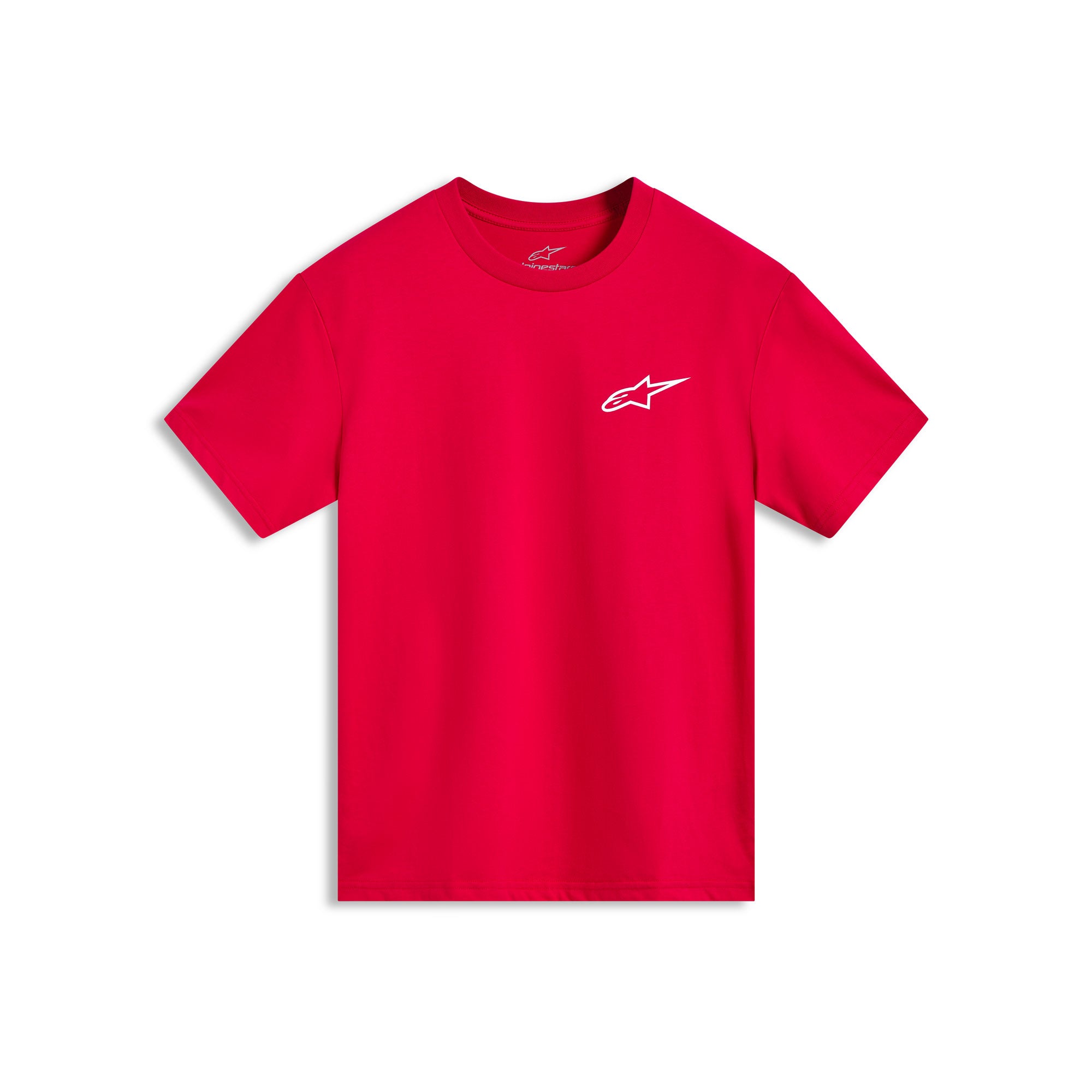 Alpinestars Combo Back Short Sleeves CSF Tee Red / White FREE UK Delivery, FREE 365 Day Returns | Moto Central