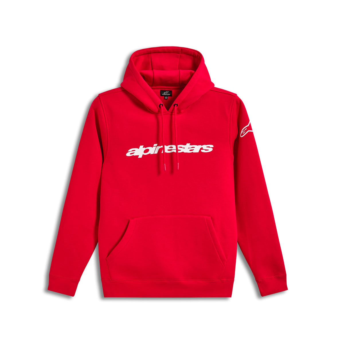 Alpinestars Race Wordmark Hoodie Red / White FREE UK Delivery, FREE 365 Day Returns | Moto Central