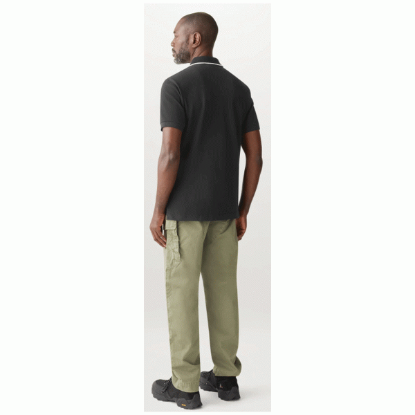 Belstaff Tipped Polo T-Shirt Black FREE UK Delivery, FREE 365 Day Returns | Moto Central