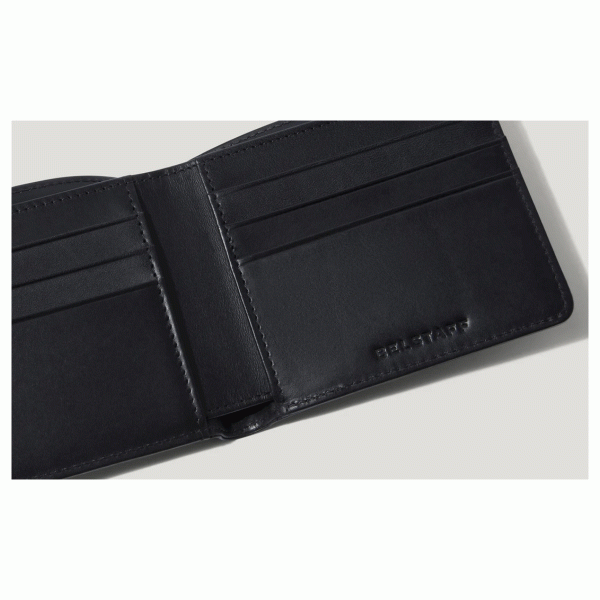Belstaff Hanchurch BiFold Wallet Black FREE UK Delivery, FREE 365 Day Returns | Moto Central