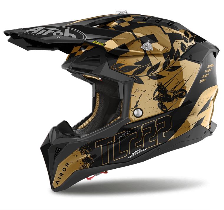 Airoh Aviator 3 Legend Gloss Chrome - FREE UK Shipping, FREE 365 Day Returns | Moto Central