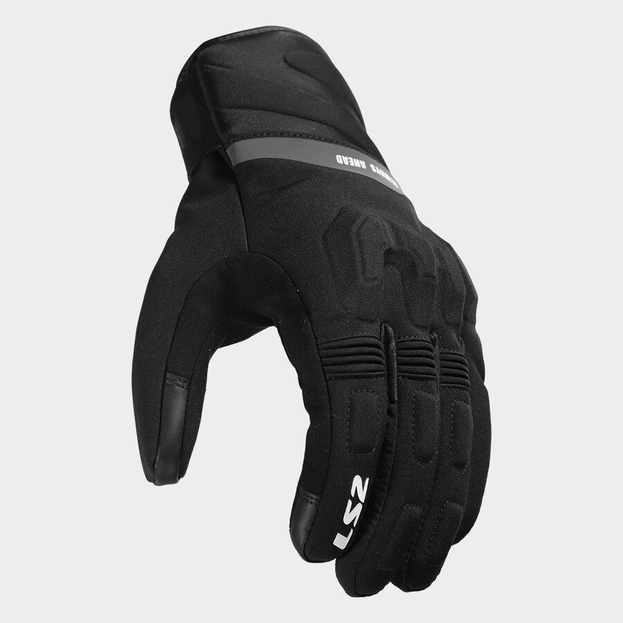 LS2 Jet 3 Ladies Textile Gloves Black FREE UK Delivery, FREE 365 Day Returns | Moto Central