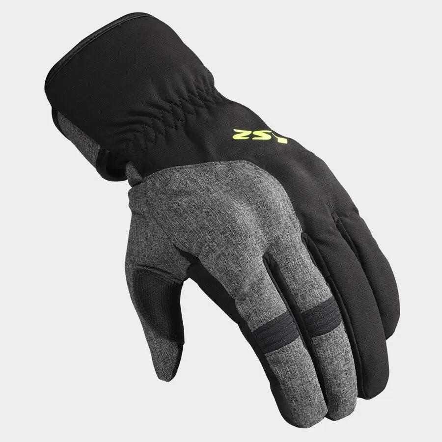 LS2 Urbs 2 Textile Gloves Black / Grey / Yellow FREE UK Delivery, FREE 365 Day Returns | Moto Central