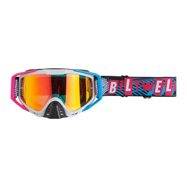 Biltwell Ridgeline Goggles 1985 - FREE UK Shipping, FREE 365 Day Returns | Moto Central