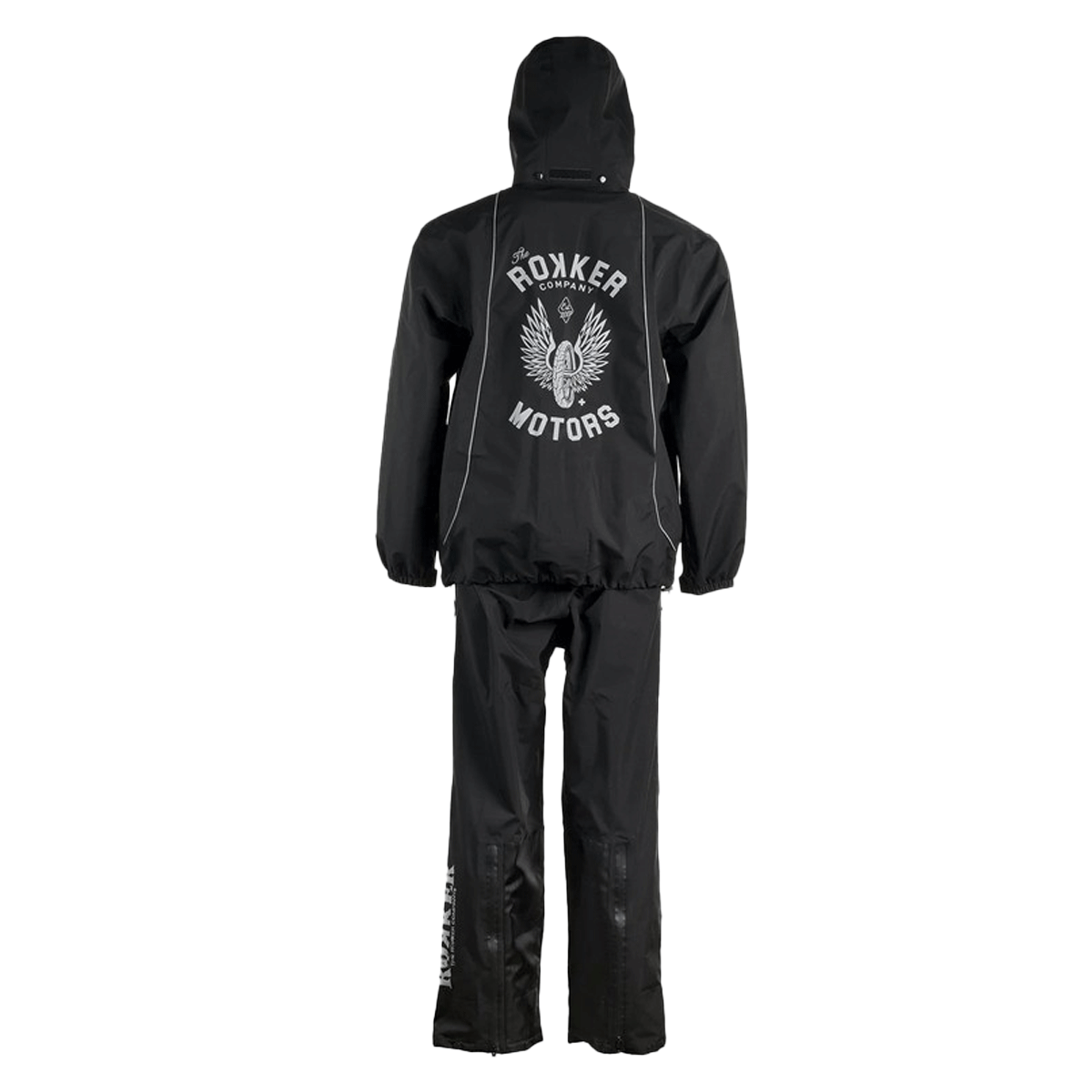 Rokker TRC Classic Rainset Black FREE UK Delivery, FREE 365 Day Returns | Moto Central