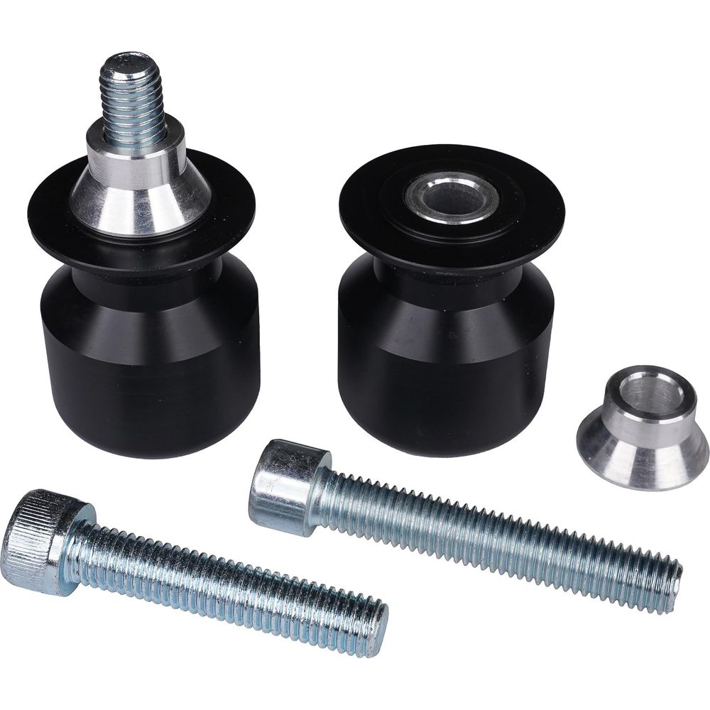 BikeTek Swing-Arm Sliders Black