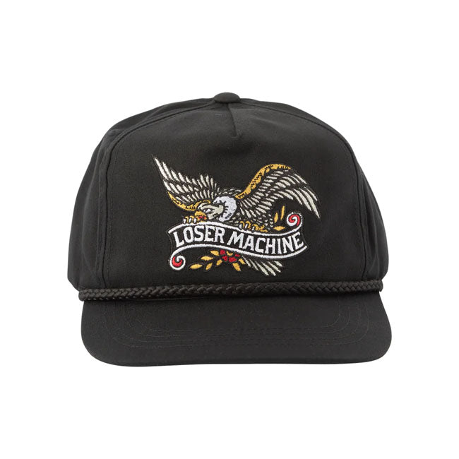 Loser Machine Birdie Cap Black FREE UK Delivery, FREE 365 Day Returns | Moto Central