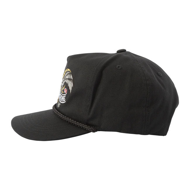 Loser Machine Birdie Cap Black FREE UK Delivery, FREE 365 Day Returns | Moto Central