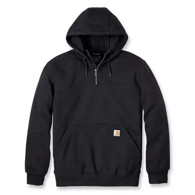 Carhartt Heavyweight Quarter-Zip Sweatshirt Black FREE UK Delivery, FREE 365 Day Returns | Moto Central