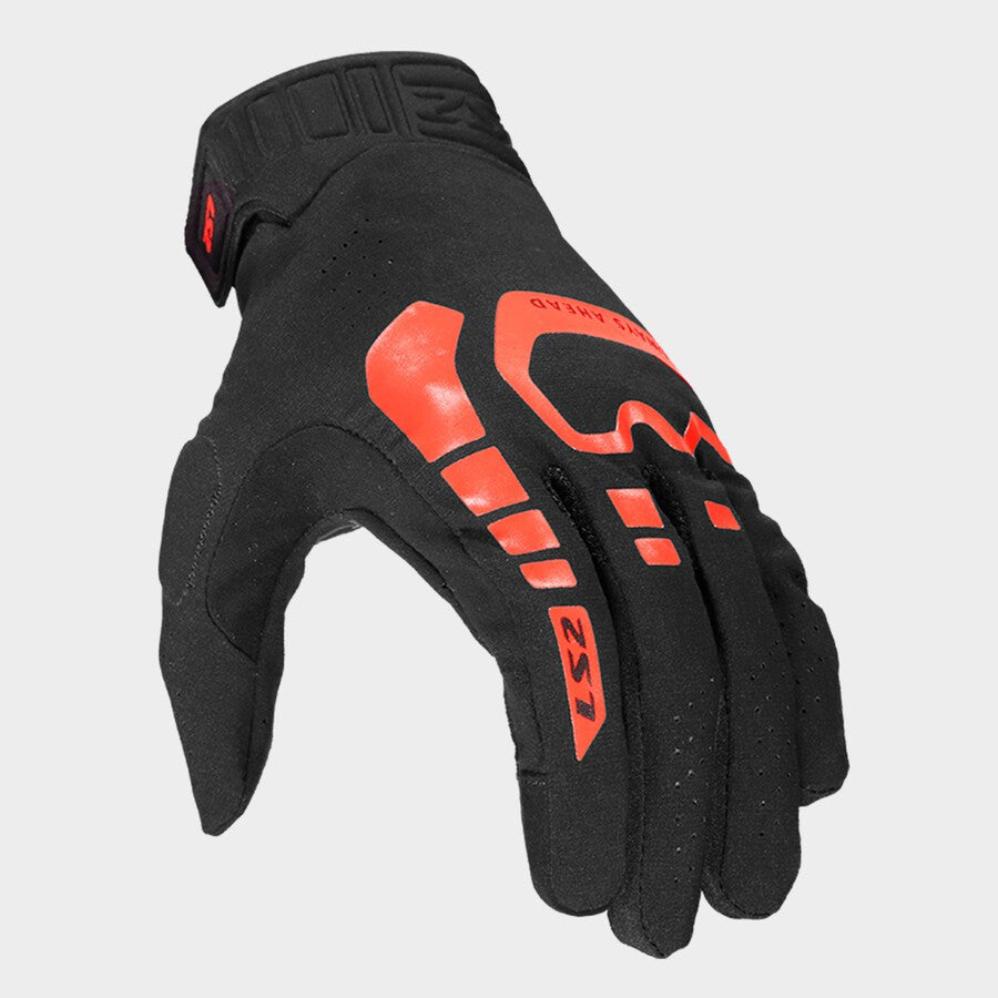 LS2 Flex Textile Gloves Black / Red FREE UK Delivery, FREE 365 Day Returns | Moto Central