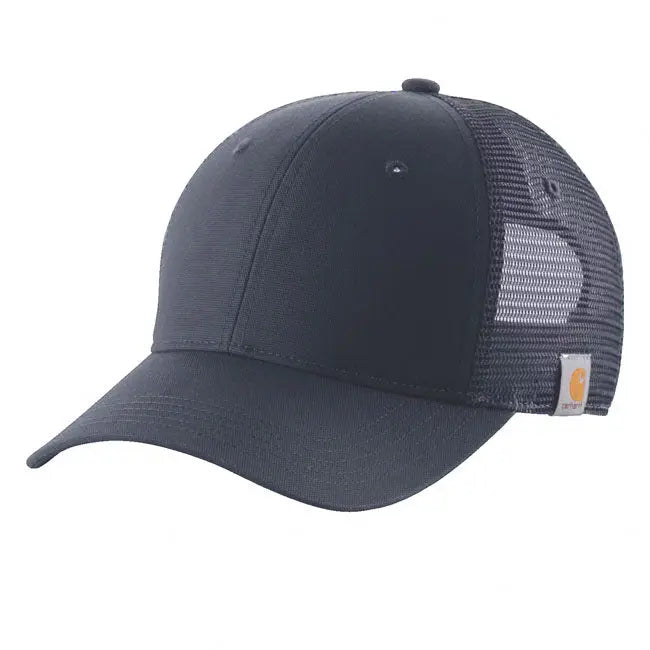 Carhartt Canvas Mesh Back Cap Navy FREE UK Delivery, FREE 365 Day Returns | Moto Central