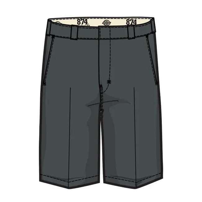 Dickies 874 Work Shorts Charcoal FREE UK Delivery, FREE 365 Day Returns | Moto Central