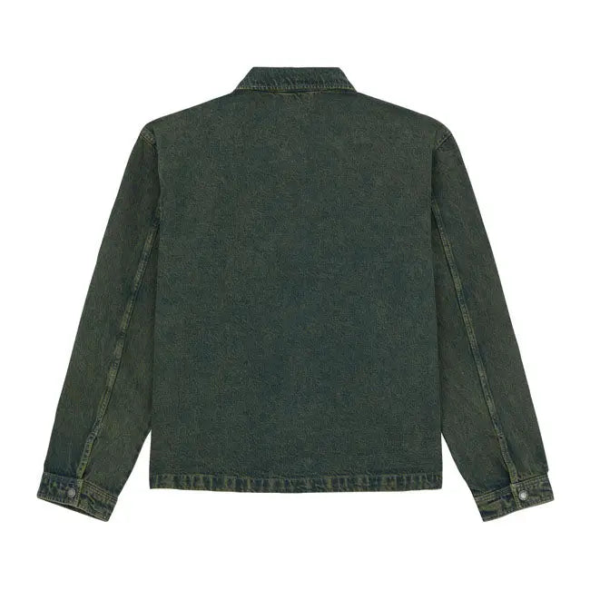 Dickies Lewistown Denim Jacket Green Tone Fade FREE UK Delivery, FREE 365 Day Returns | Moto Central