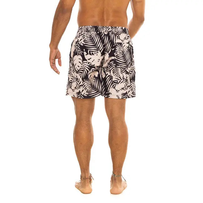 Von Dutch Burt25 Swimshort Black / Beige FREE UK Delivery, FREE 365 Day Returns | Moto Central