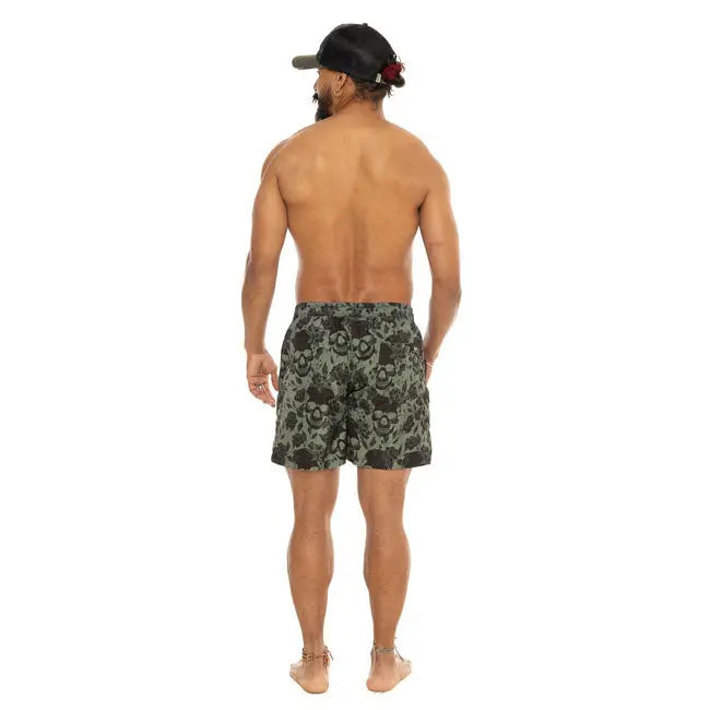 Von Dutch Burt25 Swimshort Khaki FREE UK Delivery, FREE 365 Day Returns | Moto Central