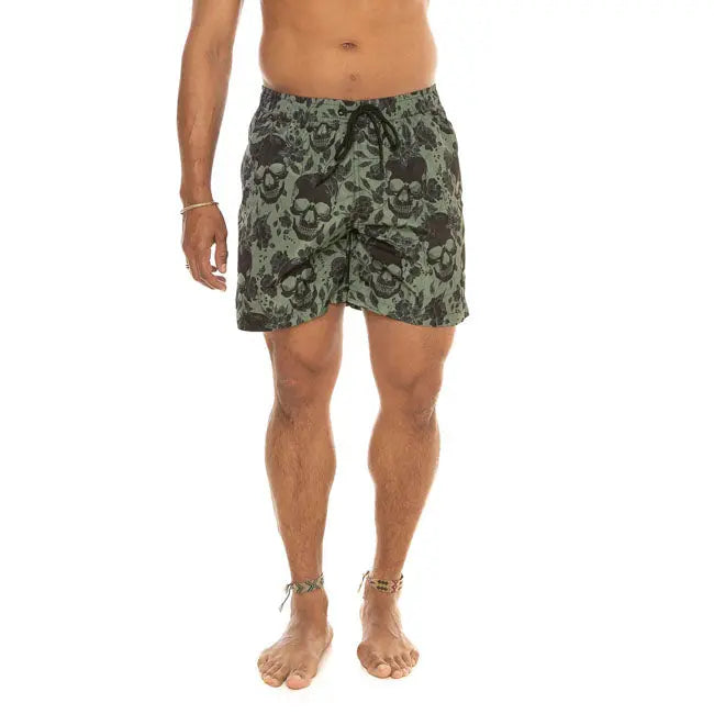 Von Dutch Burt25 Swimshort Khaki FREE UK Delivery, FREE 365 Day Returns | Moto Central