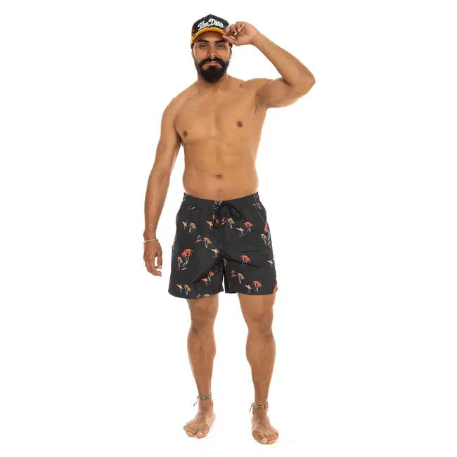 Von Dutch Burt25 Swimshort Black FREE UK Delivery, FREE 365 Day Returns | Moto Central