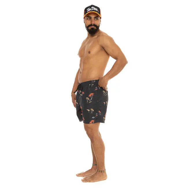 Von Dutch Burt25 Swimshort Black FREE UK Delivery, FREE 365 Day Returns | Moto Central