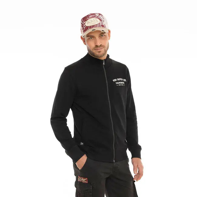Von Dutch Flavo Jacket Black FREE UK Delivery, FREE 365 Day Returns | Moto Central